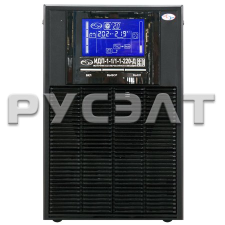 ИБП для газовых котлов 1 кВА ИДП-1-1/1-1-220-Д + АКБ 40 Ач (BB Battery) + АМ-2-100
