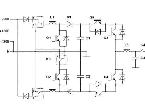 Структурная схема силового модуля