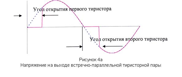 напряжение на выходе