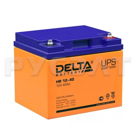 Аккумуляторная батарея Delta HR 12-40 Аккумуляторная батарея Delta HR 12-40