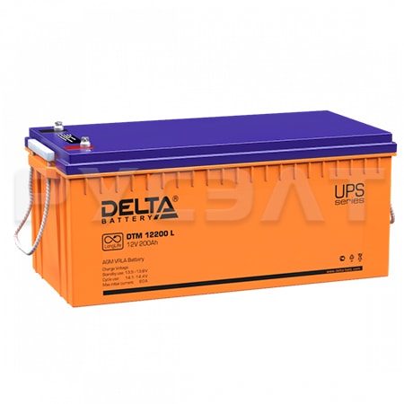 Аккумуляторная батарея Delta DTM 12200 L Аккумуляторная батарея Delta DTM 12200 L