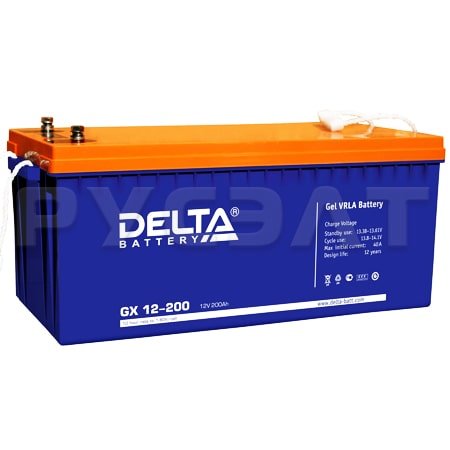 Аккумуляторная батарея Delta GX 12-200