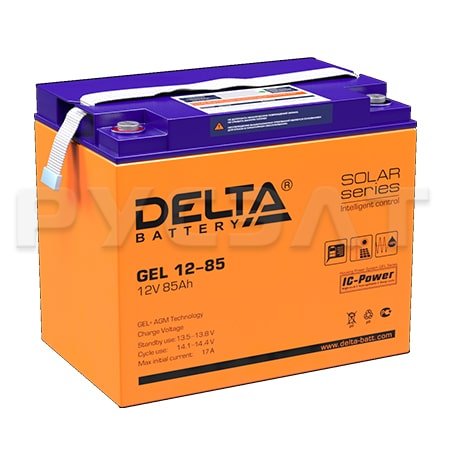 Аккумуляторная батарея Delta GEL 12-85 Аккумуляторная батарея Delta GEL 12-85