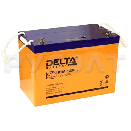 Аккумуляторная батарея Delta DTM 1290 L Аккумуляторная батарея Delta DTM 1290 L