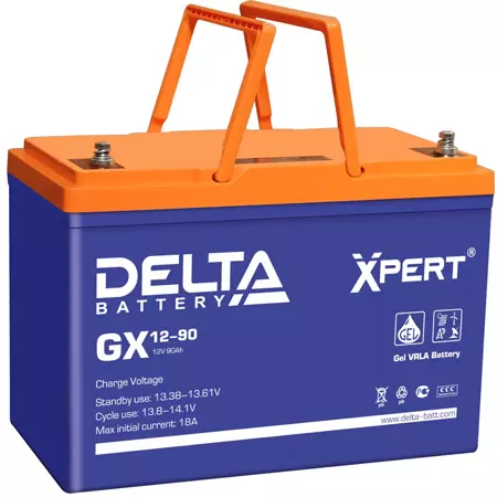 Аккумуляторная батарея Delta GX 12-90