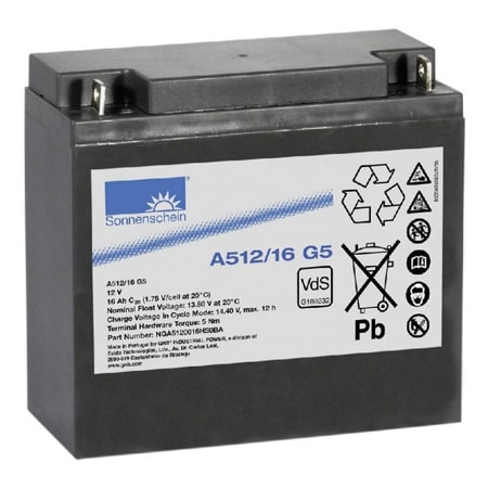 Аккумуляторные батареи Sonnenschein A512/16 G5