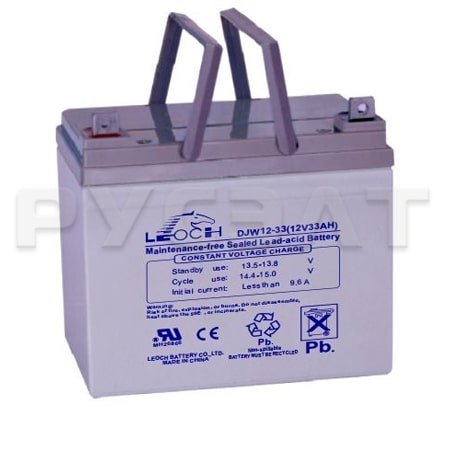 Аккумуляторная батарея Leoch DJW 12-33 Аккумуляторная батарея Leoch DJW 12-33