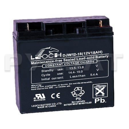 Аккумуляторная батарея Leoch DJW 12-18 Аккумуляторная батарея Leoch DJW 12-18
