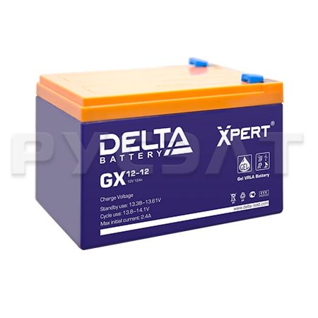 Аккумуляторная батарея Delta GX 12-12 Аккумуляторная батарея Delta GX 12-12