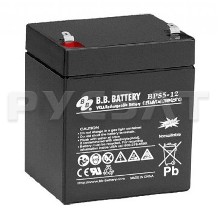 Аккумуляторная батарея BB.Battery BPS 5-12 Аккумуляторная батарея BB.Battery BPS 5-12