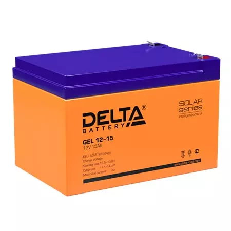 Аккумуляторная батарея Delta GEL 12-15