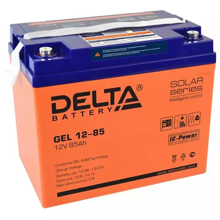 Аккумуляторная батарея Delta GEL 12-85