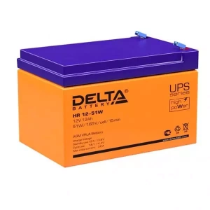 Аккумуляторная батарея Delta HR 12-51W