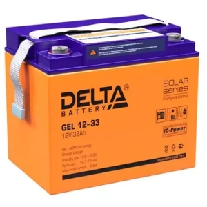 Аккумуляторная батарея Delta GEL 12-33